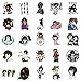 62Pcs Creepypasta Merch Stickers Pack, Cool Horror Terror Thriller Halloween Vinyl Waterproof Sticker Decals for Water Bottle,Laptop,Phone,Skateboard,Scrapbooking,Bumper Decor for Teens Adults Fans