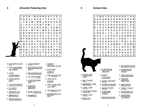 Cat Lover's Wordsearch: More than 100 Themed Puzzles about our Feline Friends (Animal Lover's Wordsearch, 10) - Image 3