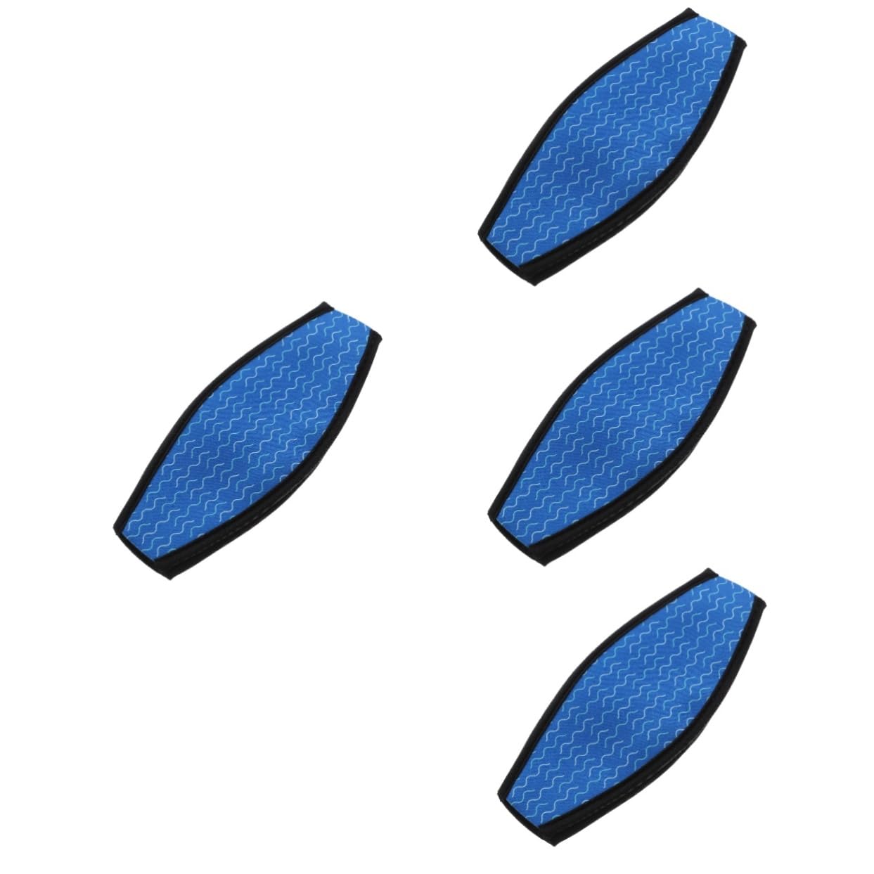 Housse Sangle Masque Plongée En Néoprène - Protection Cheveux Et Confort - Bleu
