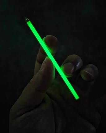 Self-Luminous Rare Earth Luminous Stick, Sustainable for 20 Years Lamp Fluorescent Rods, for Collection Display Teaching Gift