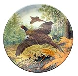 Erste Ausgabe in der Serie BRAITHWAITE Game Bird Kollektion Teller – Pheasants in Flight