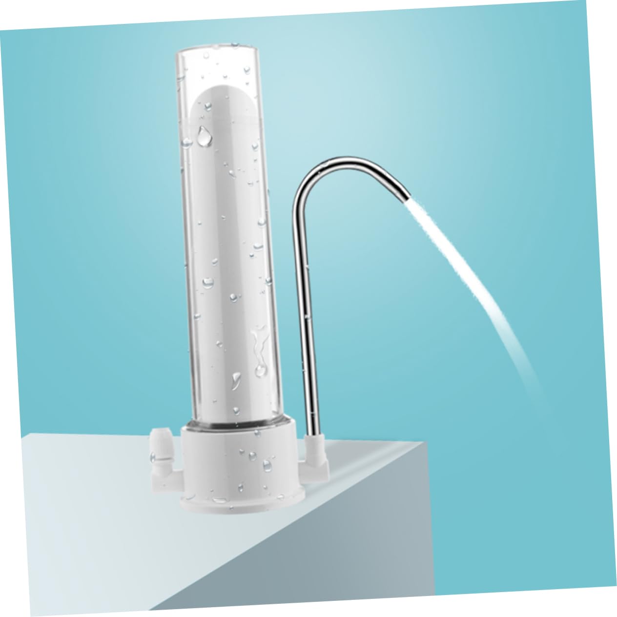 Angoily 1set Rubinetto Filtrante Per Potabile Depuratore Facile Installare Per e Filtrazione Elettricità Faucets Standard
