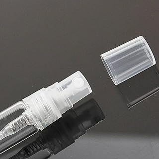 بخاخة زجاجية صغيرة، بخاخ 5 مل، مجموعة من 6 قطع، زجاجات فارغة قابلة لإعادة الملء للسفر