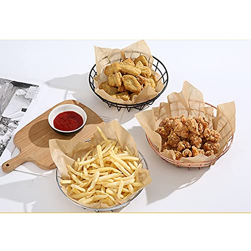 Fries Mand, roestvrijstalen frietjes mand, voedselweergave mandfilter, geschikt voor frieten, snacks, etc,Black - Image 6