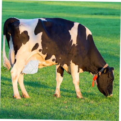 Outil de Sevrage Veau Vache, Couvre-nez Ajustable en Plastique Blanc – vue 8