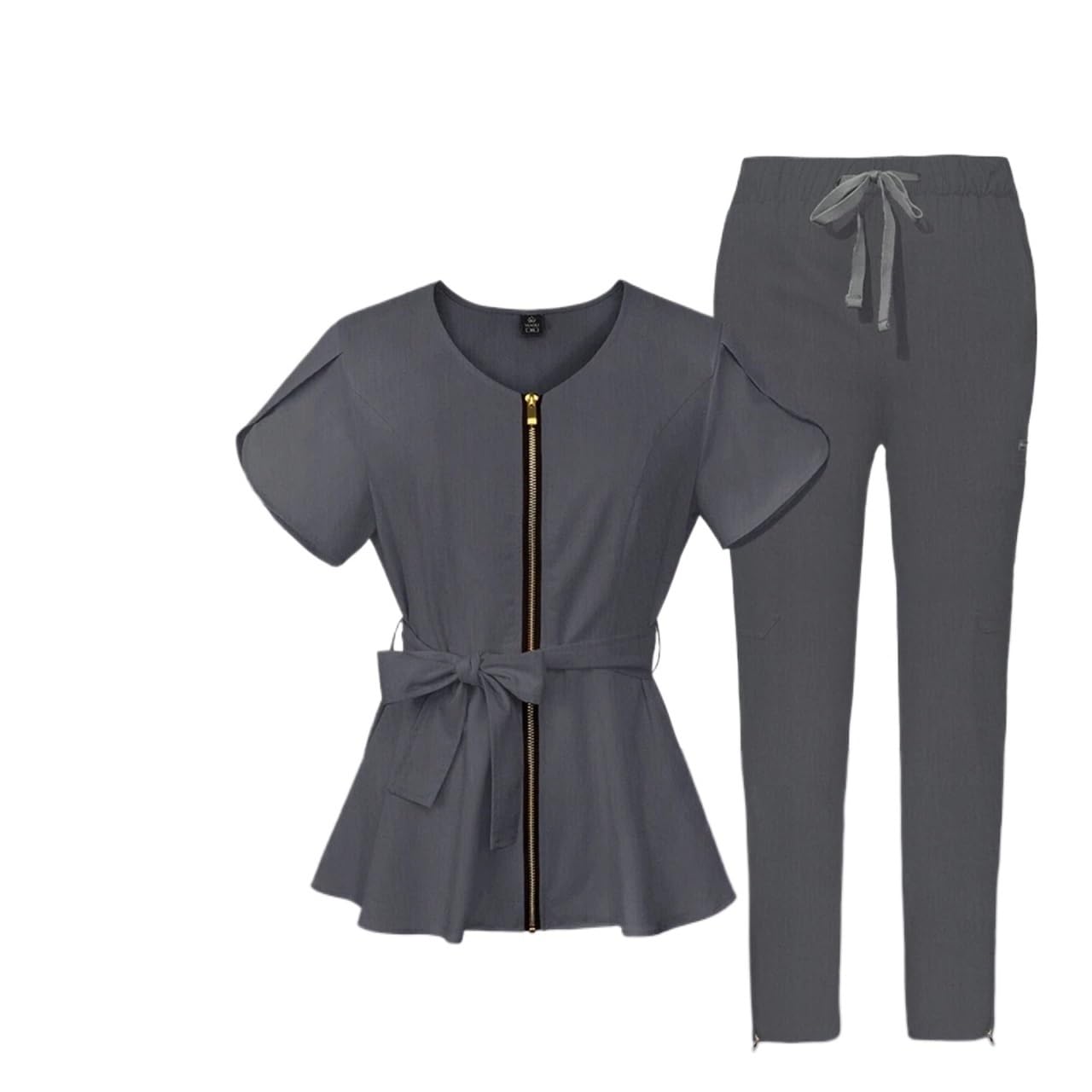 Divise per assistenti Sanitari Uniforme da Lavoro chirurgica Donna in Spandex Poliestere Rayon Multicolore