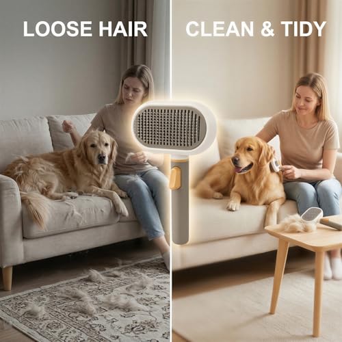Cabezal removedor de pelo para mascotas con sistema autolimpiable 3