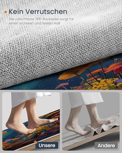 Tapis de salon lavable en machine antidérapant et résistant - 7