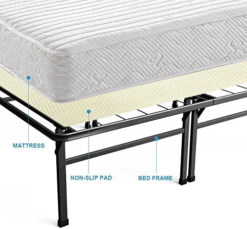 Miniatura 3 de Almohadilla de agarre antideslizante para colchón de primavera y espuma viscoelástica, mantiene el colchón en su lugar para una gran noche de sueño.