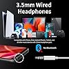 Kimwood Wired Earbuds with Microphone, Wired Earphones in Ear Headphones HiFi Stereo, Powerful Bass and Crystal Clear Audio, Compatible with iPhone, iPad, Android, Computer Most with 3.5mm Jack #4