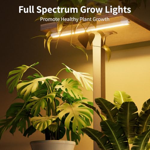 Image of LATIBELL Plant Stand Indoor with Grow Light - 2 Pack Metal Plant Shelf for Indoor Plants Multiple, 6 Tiered Corner Plant Stand Shelves, Plant Rack Display Flower Holder for Living Room Patio Balcony
