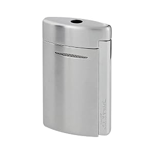 Dupont BQ Mini Jet Lighter Chrome BROSSE Item 010887