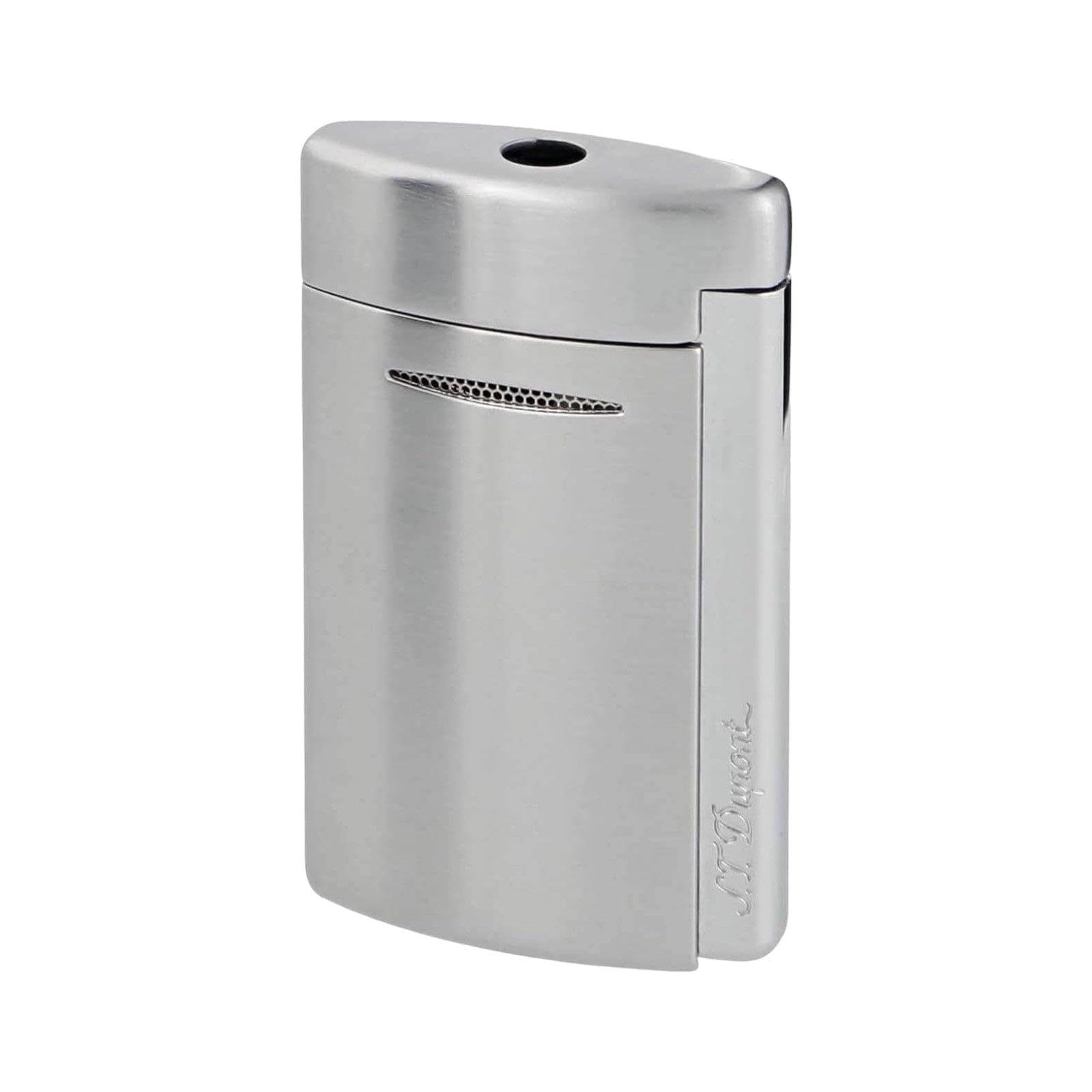 Dupont BQ Mini Jet Lighter Chrome BROSSE Item 010887