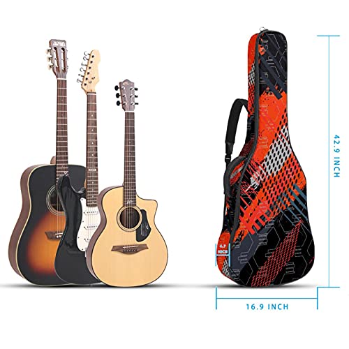 Éponge épaisse rembourrée 41 42 pouces pour guitare acoustique Housse pour guitare étanche Étui pour guitare souple avec… - Les Beatles, Paul McCartney, John Lennon, RIngo Starr, George Harrison Éponge épaisse rembourrée 41 42 pouces pour guitare acoustique Housse pour guitare étanche Étui pour guitare souple avec… – Image 6