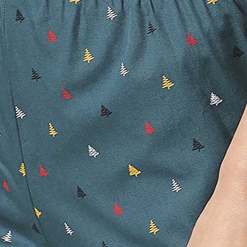 Image of Bewakoof Women's All Over Printed Loose Fit Casual Boxers | Shorts | Casual Wear | Regular Fit