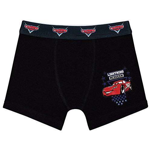 Cueca Disney Boxer Carros (Infantil) Tamanho: M | Cor: Preto