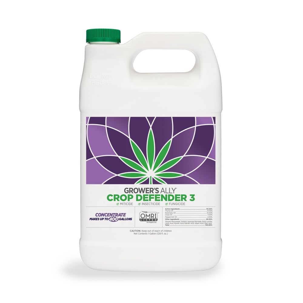 Grower's Ally Crop Defender 3 Concentrate, 1 Gallon, Makes 400 Gal