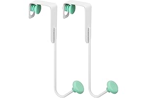 FYY Adjustable Over the Door Hooks - 2 Pack