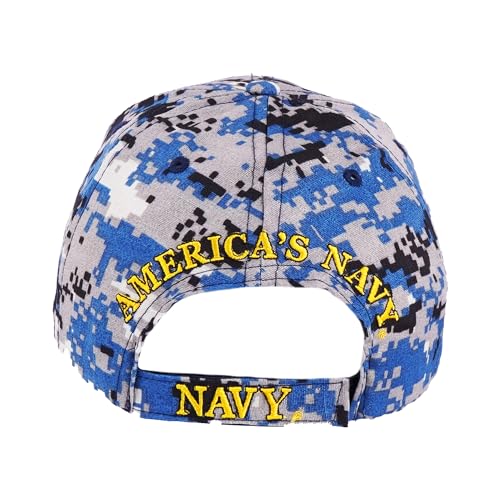 Image of Trendy Zone 21 US Navy Hat for Men and Women, Officially Licensed Caps, Unisex United State Navy Caps (USN), Best for Gifting
