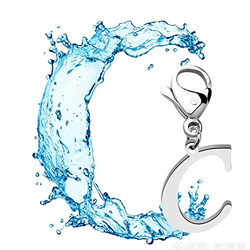 Ensianth Intial Letter A-Z Alphabet Charm Alphabet Jewelry For Women Gifts For Friends Clasps For Jewelry (C) #TOP2