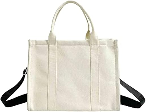 The Tote Bag Canvas Handbag for women Canvas Shoulder Bag Large Canvas Handbag Fashion Retro Handbag
