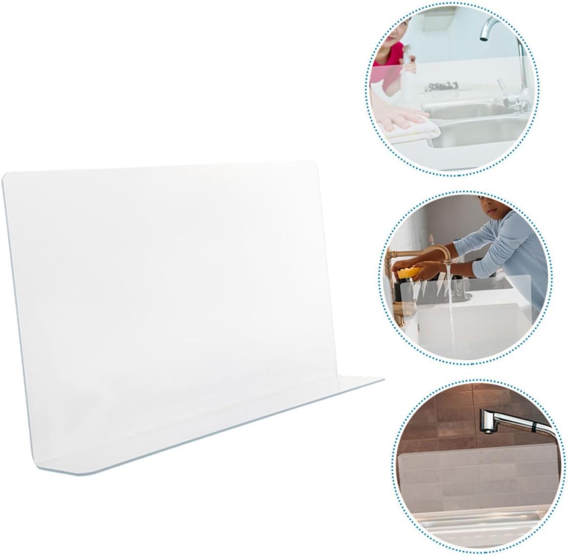 8pcs Bathroom Shower Splash Guard Bathtub Stoppers Drain Cover Easy Install