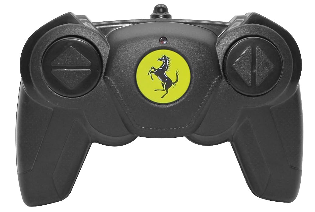 JAMARA Ferrari 296 GTS 1:16 2,4 GHz – przezroczysta szyba przednia, światło LED, samochód RC