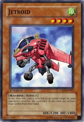 Yu-Gi-Oh! Jetroid Card - CRV-EN011 From Cybernetic Revolution (Unlimited Edition Common) - View #2