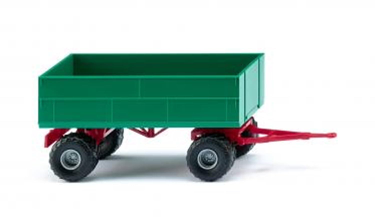Wiking 38836 Medium Sided Agricultural Trailer HO Gauge, Green, 1:87