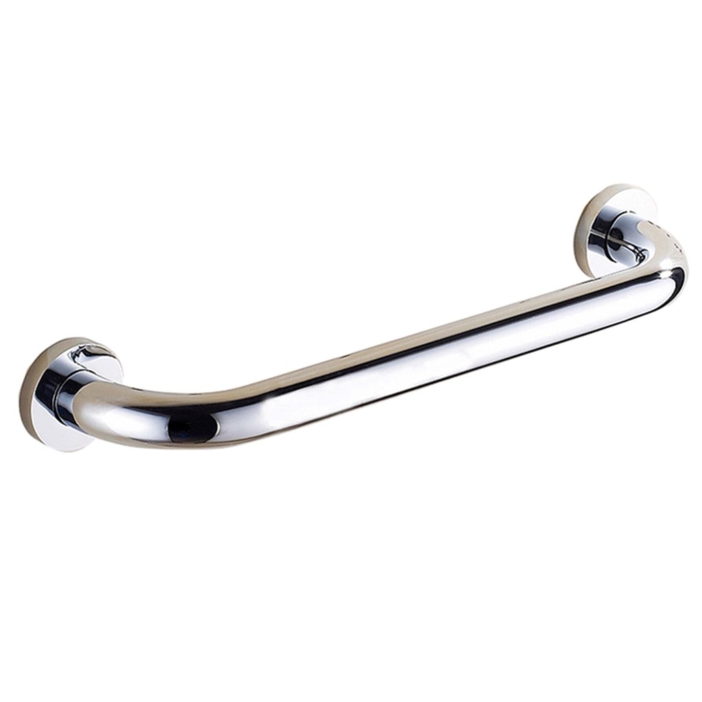 Fkxsxaz Chrome Grab Bar Brass Rails Anti-Slip Polished Finished Safety Support Rail Elderly Handrails Disability Aid Hold For Toilet/Shower Bathroom,-50Cm