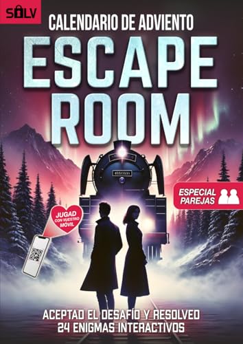Calendario de Adviento Escape Room especial Parejas: Aceptad el desafío y resolved 24 enigmas interactivos (Libro + App)