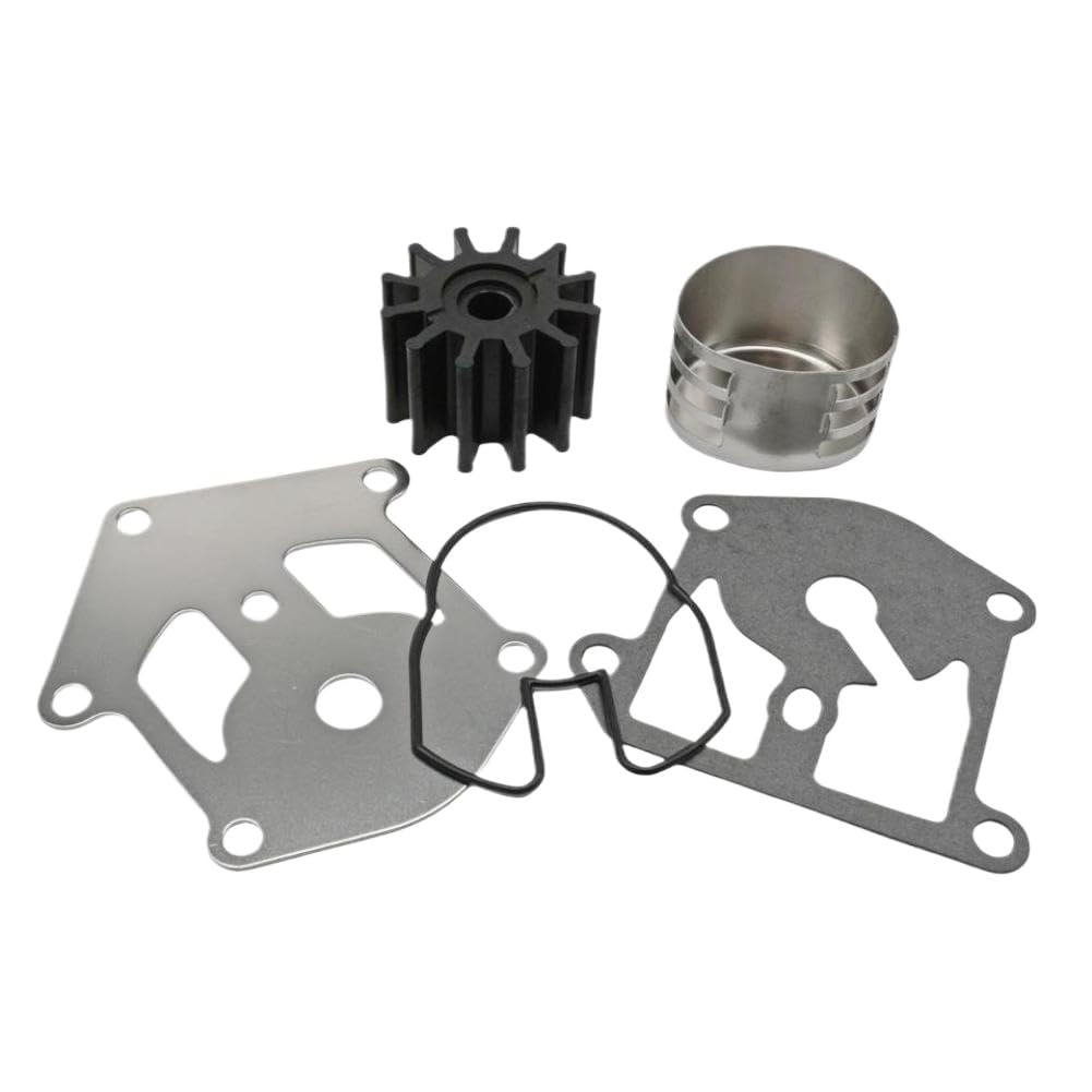 Kit Riparazione Pompa Acqua Fuoribordo Con Girante Compatibile Con OMC King | Adatto ai numeri di parte 3854661, 987253, 987743, 0987176, 03853654; Sostituisce Sterndrive 18-3469