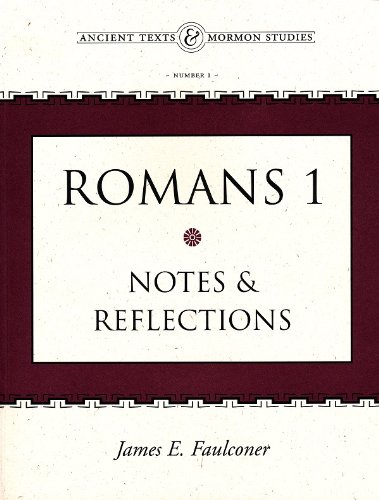 Romans 1: Notes and Reflections 0934893446 Book Cover