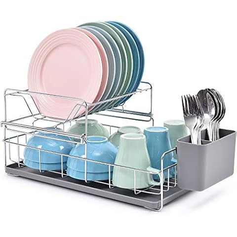 Escurridor de platos de 2 niveles KINGRACK Cover