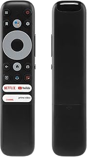 RC902N FMR1 Voice Remote Control Fit for TCL Smart TVs, CHUNGHOP Replacement for TCL Mini-LED QLED 4K UHD TV S446 S546 R646 Series Remote Commander, with 4 Shortcut Buttons