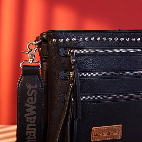 Montana West Crossbody Bags for Women Multi Pocket Cross Body Bag Purses with Guitar Strap3