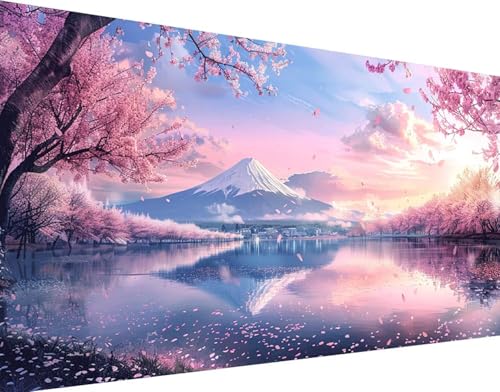 Diamond Painting Mont Fuji broderie diamant kit complet 5D haute définition format panoramique