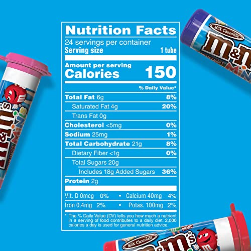 M&M's Minis Full Size Milk Chocolate Candy Bulk Pack, 1.08 Ounce (Pack Of 24) #TOP5