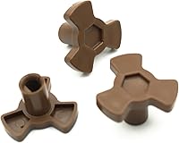 Vista 3 de 2 piezas de acoplador de placa giratoria para horno de microondas, soporte de eje en forma de Y, soporte de guía de bandeja de vidrio con puerto