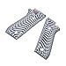 Guuun G10 Grips for Taurus PT92 Grips Starburst Texture Compatible with PT 92/99/100/101 Pistol and Decocker - White/Black