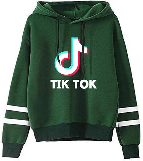 Amazon パーカー メンズ プルオーバー Tik Tokスウェットシャツ フード付 男女兼用 カジュアル スポーツ 春 秋 冬 トレーナー パーカー 通販