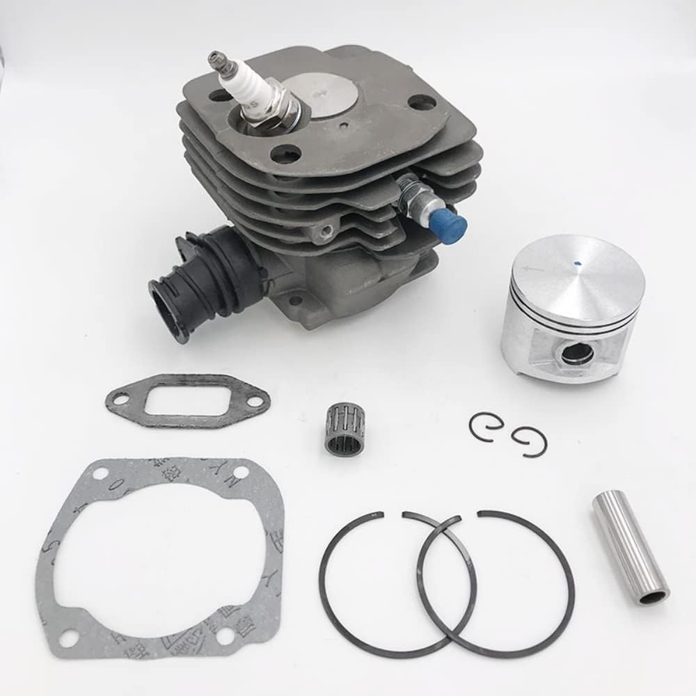 交換用50mmシリンダーピストンインテークマニホールド減圧バルブキット 【ポータブルミニチェーンソー】 Husqvarna 372チェーンソーと互換性あり
