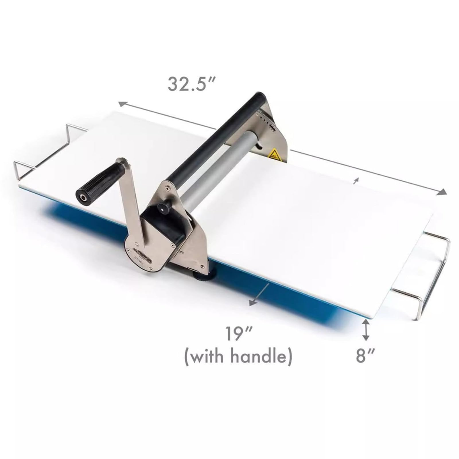 Sfogliatrice manuale con spessore regolabile per cottura e pasticceria da banco
