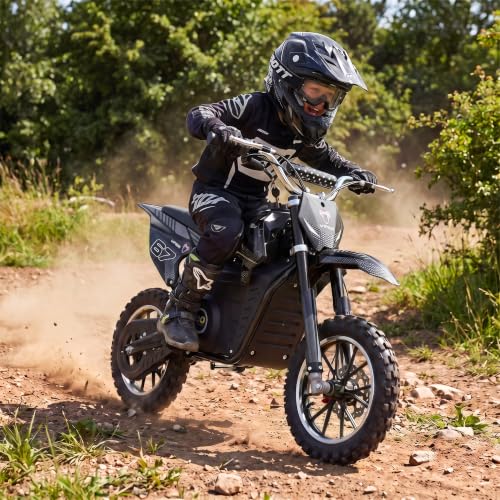 Actionbikes Motors Kinder Elektro Crossbike Viper (Schwarz)
