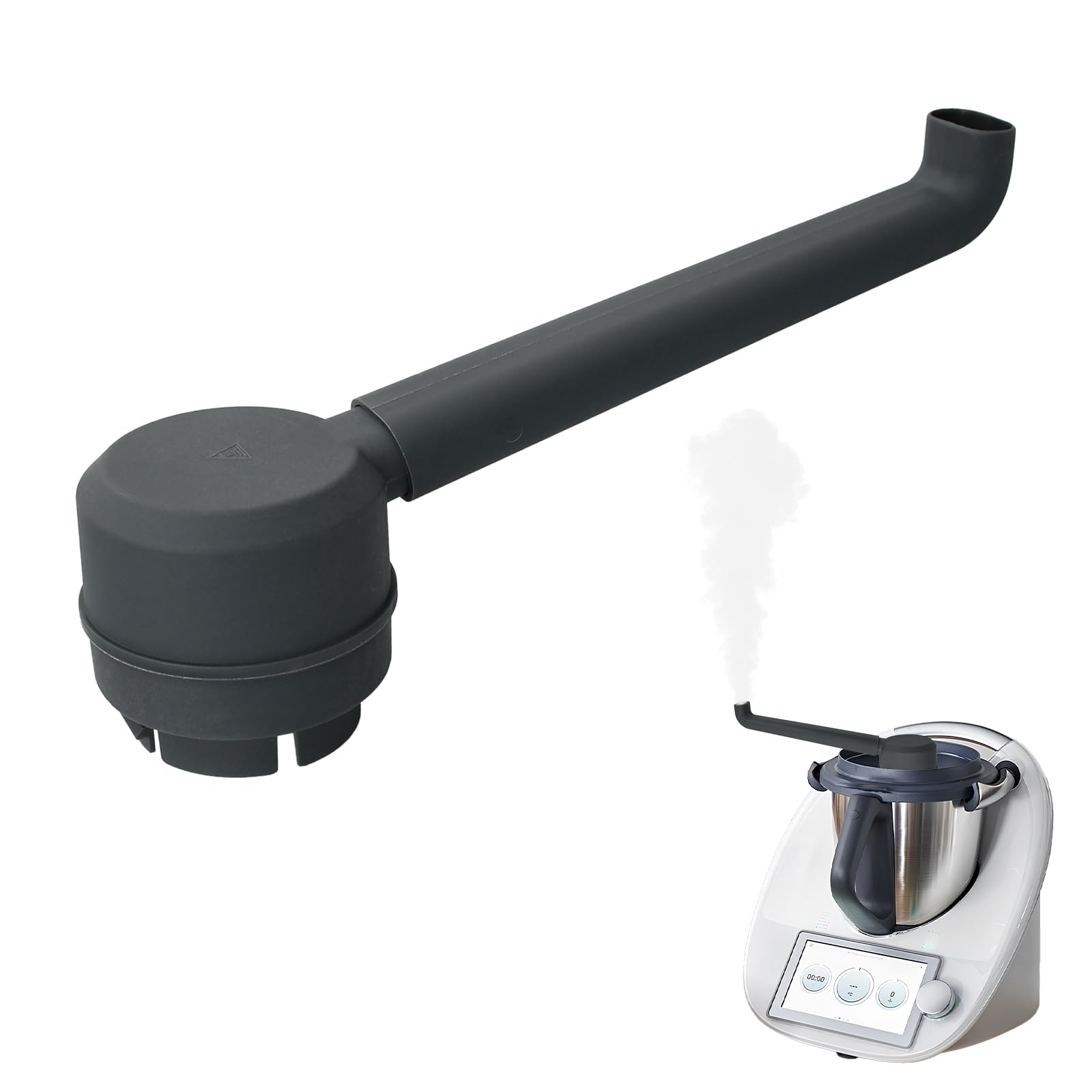 Steam Diverter for Thermomix TM5 TM6, Food Grade PP Steam Deflectors Accessory - Kitchen Space Protection & Food Spill Prevention, Thermomix Accessories
