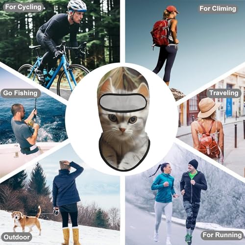 Balaclava para Hombres, Máscara de Esquí, Cubreboca para Ciclismo y Otras Actividades al Aire Libre miniatura 6