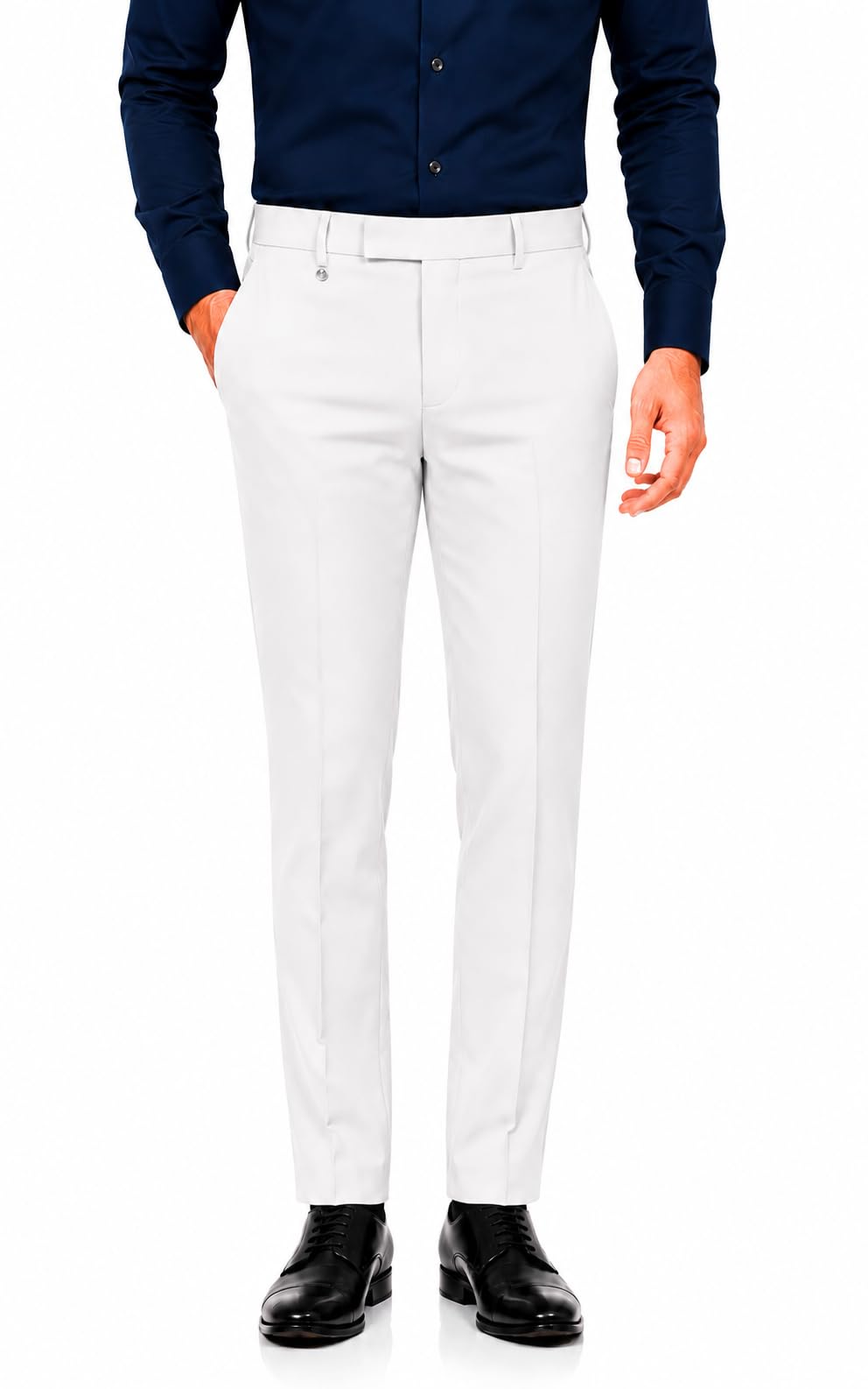 Trendy Men’s Slim Fit Formal Trousers | Premium Cotton Blend Pants for Men & Boys-picture-10