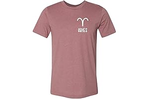 Aries Birth Sign Zodiac T-Shirt: The Perfect Birthday Gift for the Confident Ram