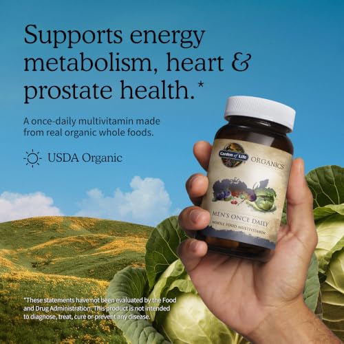Garden of Life Organics Men's Once Daily Multivitamin