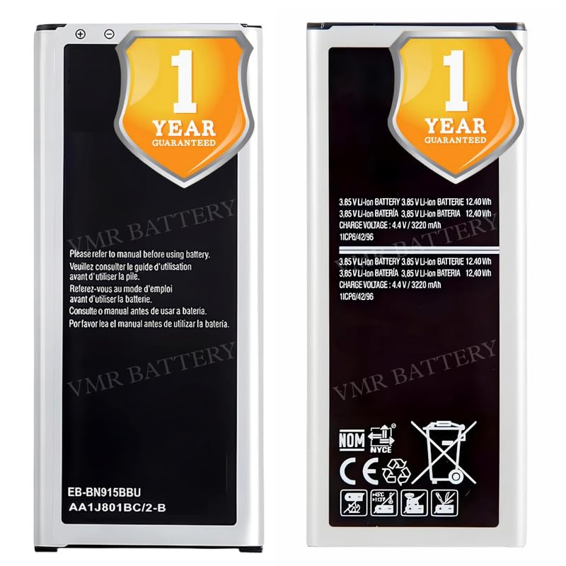 Image of Original EB-BN910BBC | EB-BN910BBE Battery Compatible for Samsung Galaxy Note Edge (SM-N9150, SM-N915A, SM-N915D, SM-N915F, N915FY, N915G,K,L,P,R4,S,T,V,W8,X- (3000mAh) - 1 Year Warranty K7